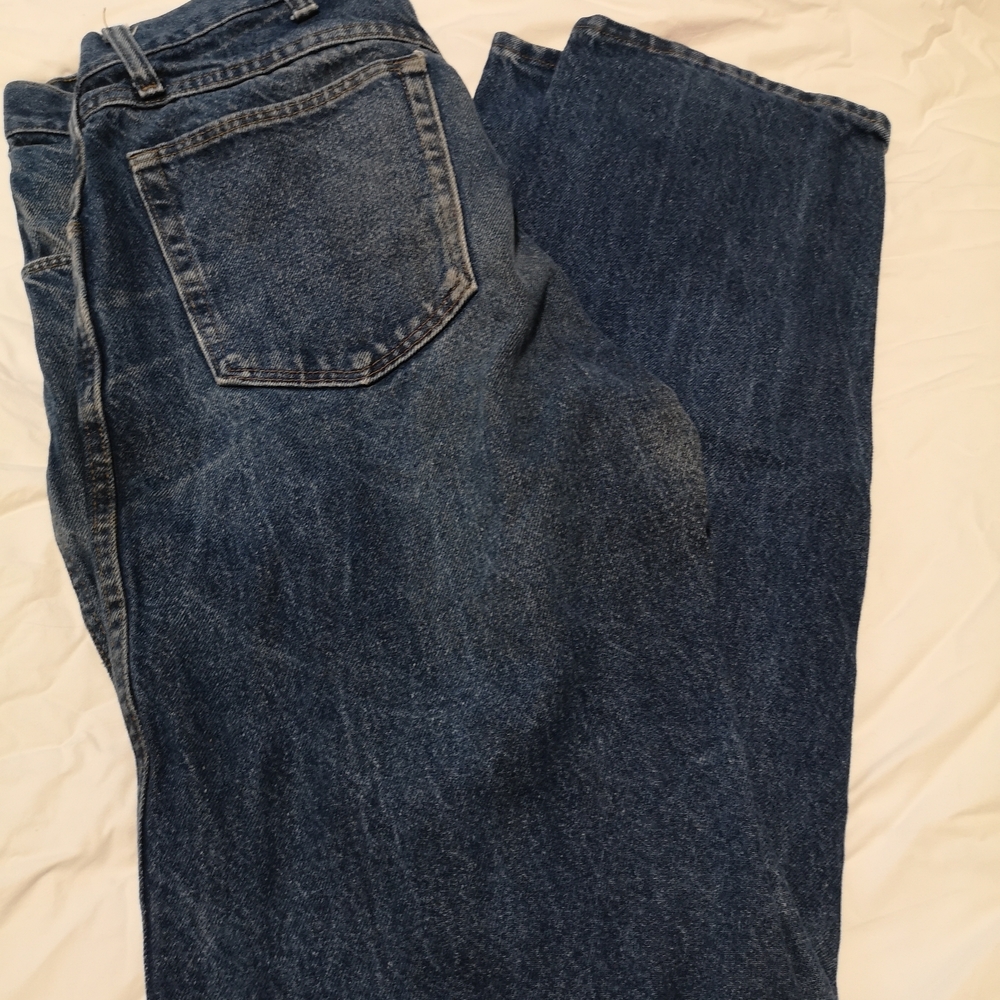 Rustler Men's Dark Blue Relaxed Jeans